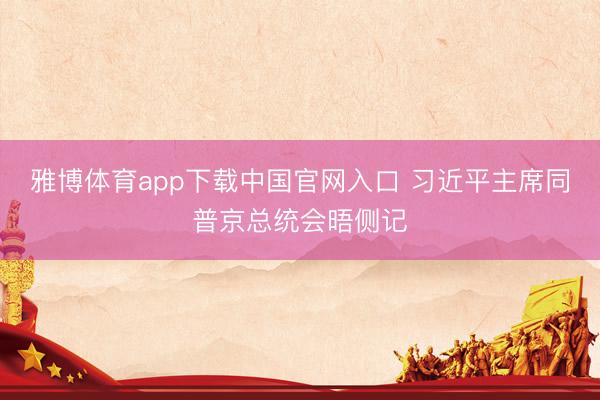 雅博体育app下载中国官网入口 习近平主席同普京总统会晤侧记